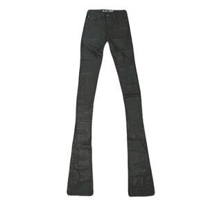 Si Tu Veux Gordon Jean Black Wax Size 40